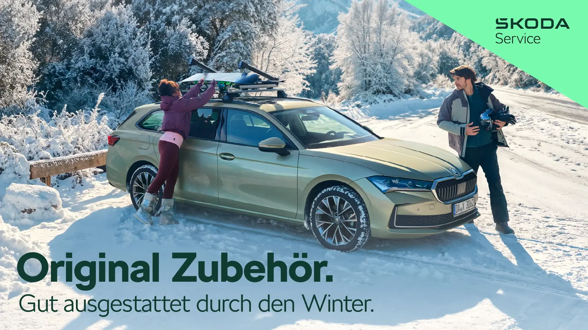 ŠKODA Original Zubehör für den Winter – Dachträger und Winterausstattung beim Automobilsalon Bellemann in Wiesloch
