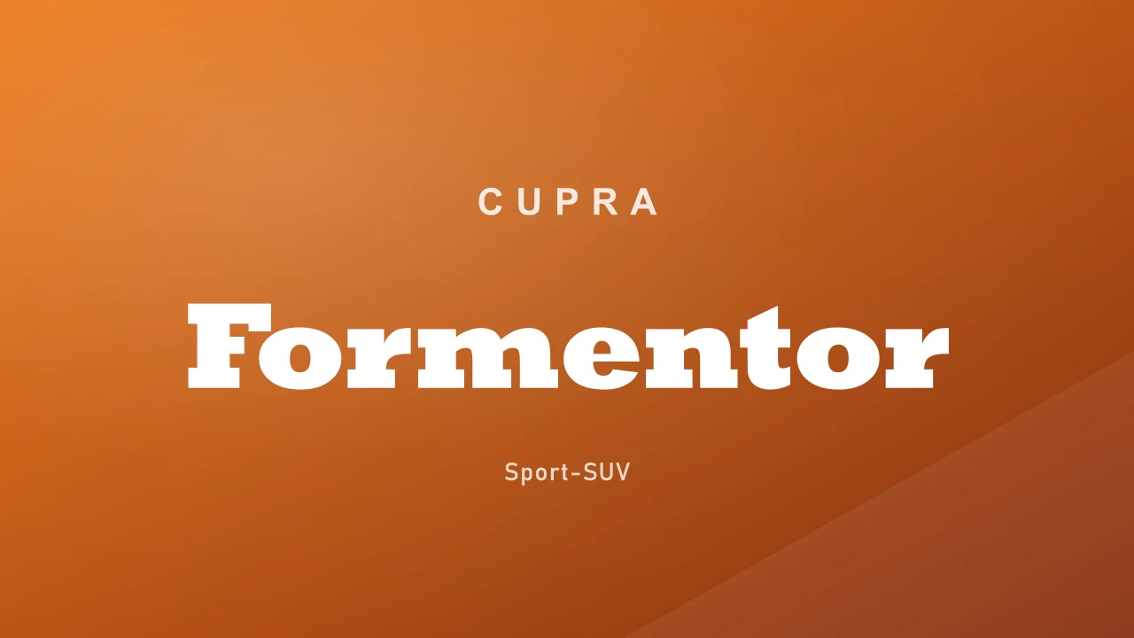 CUPRA Formentor — Crossover bei Automobilsalon Bellemann Wiesloch