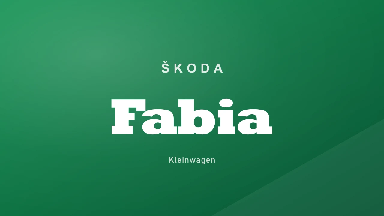ŠKODA Fabia — Kleinwagen bei Automobilsalon Bellemann Wiesloch