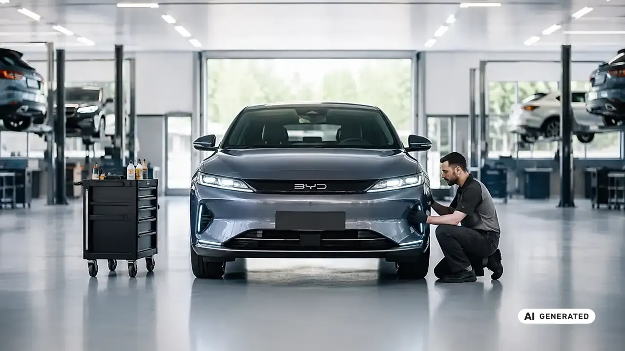 Wer repariert einen BYD? Werkstatt, Service und Ersatzteile