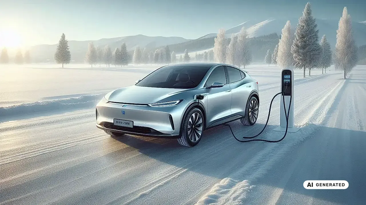 Chinesische Elektroautos im Winter: von 322 auf 150 Kilometer