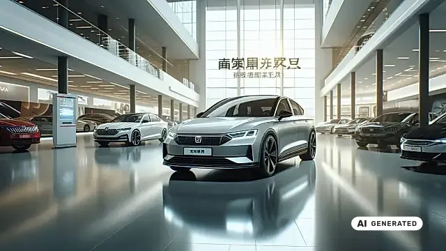 BYD oder ŠKODA: zwei kompakte Elektro-SUV nebeneinander auf einem Händlerhof