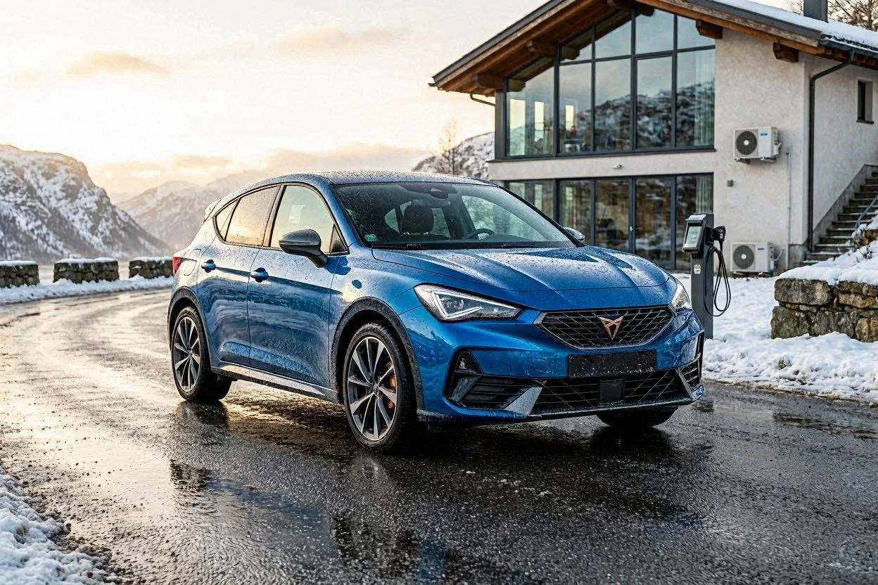 CUPRA Born Facelift 2026 im Winter: Reale Reichweiten-Werte für Born Plus, Endurance und VZ, optionale Wärmepumpe und APP350-Motor-Effizienz erklärt