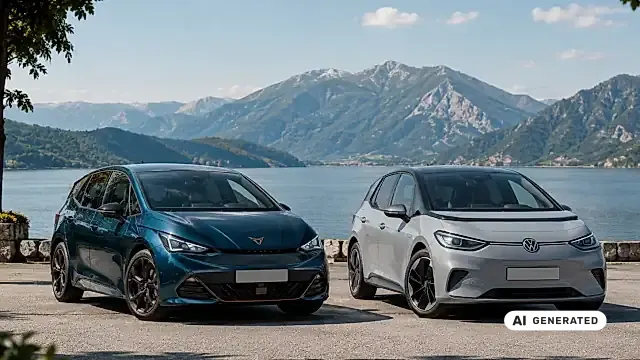 CUPRA Born 2026 alle drei Versionen im Vergleich — CUPRA Born vs VW ID.3 nach Preis, Reichweite und Leistung
