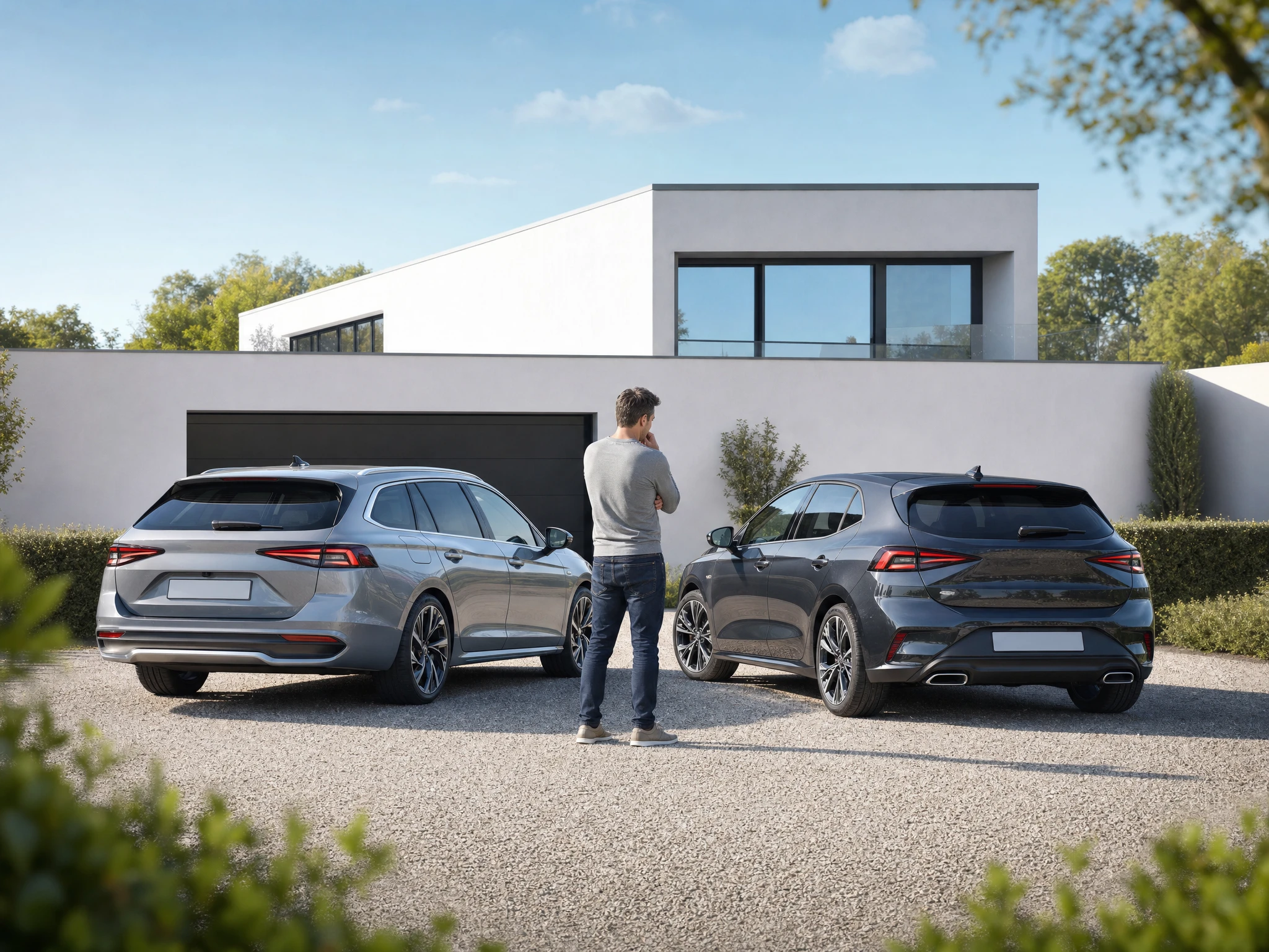 CUPRA Leon und CUPRA Leon Sportstourer 2026 nebeneinander: Schrägheck und Kombi im Vergleich