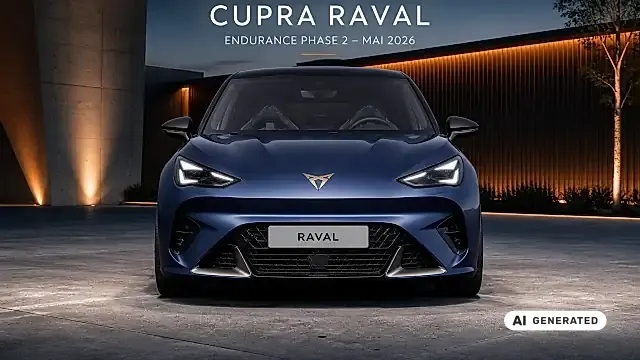 CUPRA Raval Endurance 2026 mit 155 kW, 52 kWh NMC und bis zu 445 km WLTP-Reichweite