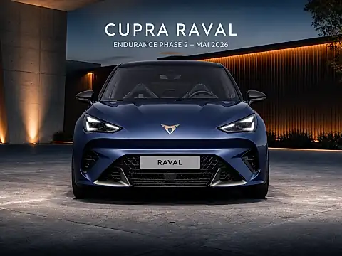 CUPRA Raval Endurance 2026 als Phase-2-Variante mit 155 kW, 52 kWh NMC und bis zu 444 km WLTP-Reichweite