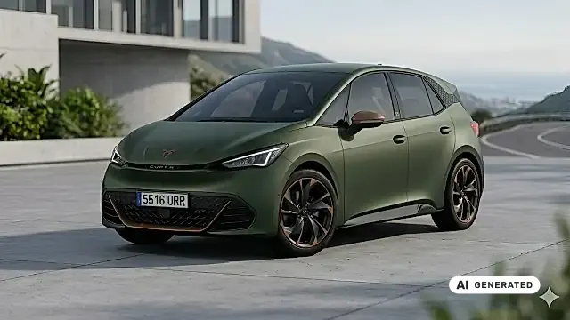 CUPRA Raval VZ 2026 in Manganese Green Matt – die Topversion mit 226 PS und adaptivem Fahrwerk