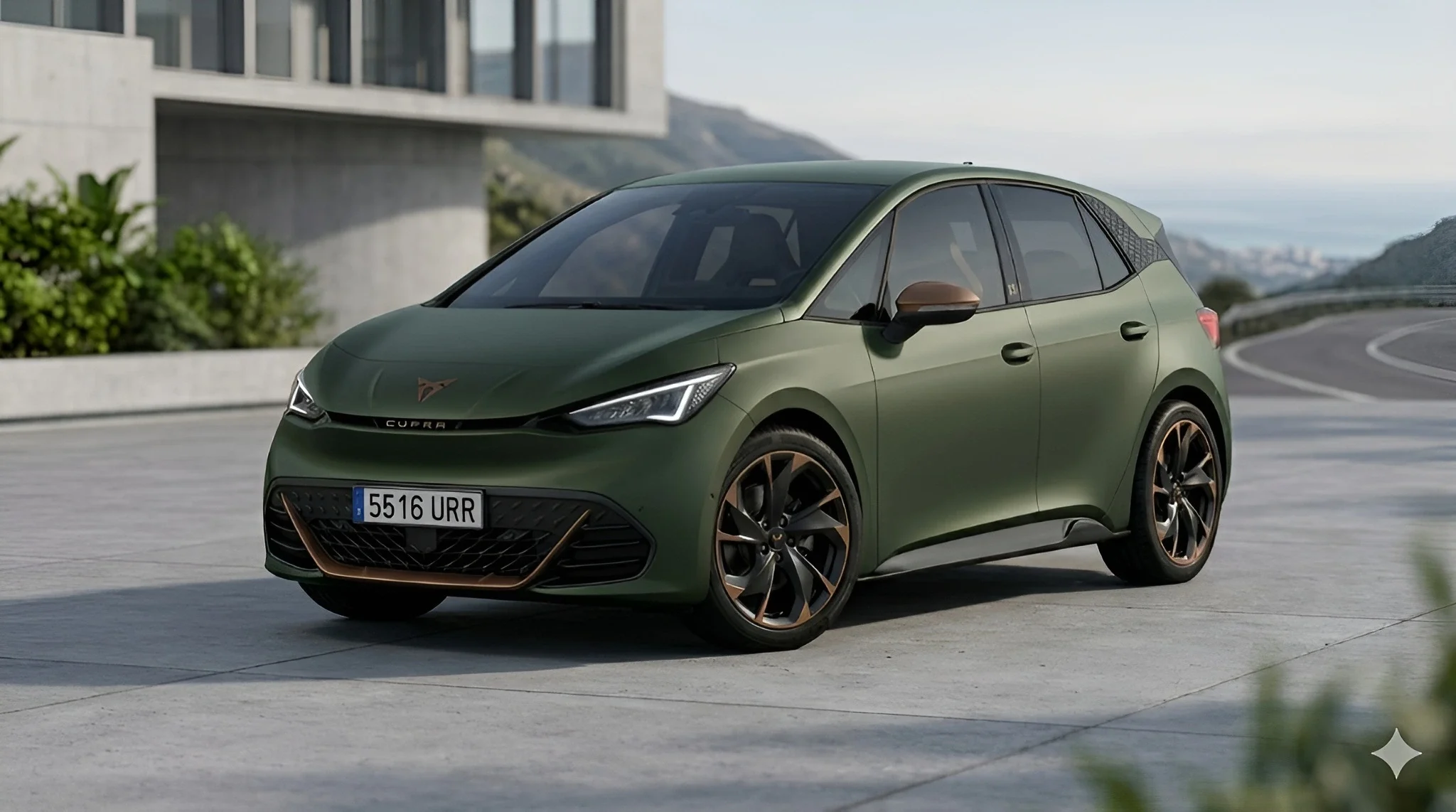 CUPRA Raval VZ Extreme 2026 in Manganese Green Matt – die Topversion mit 226 PS und DCC-Fahrwerk