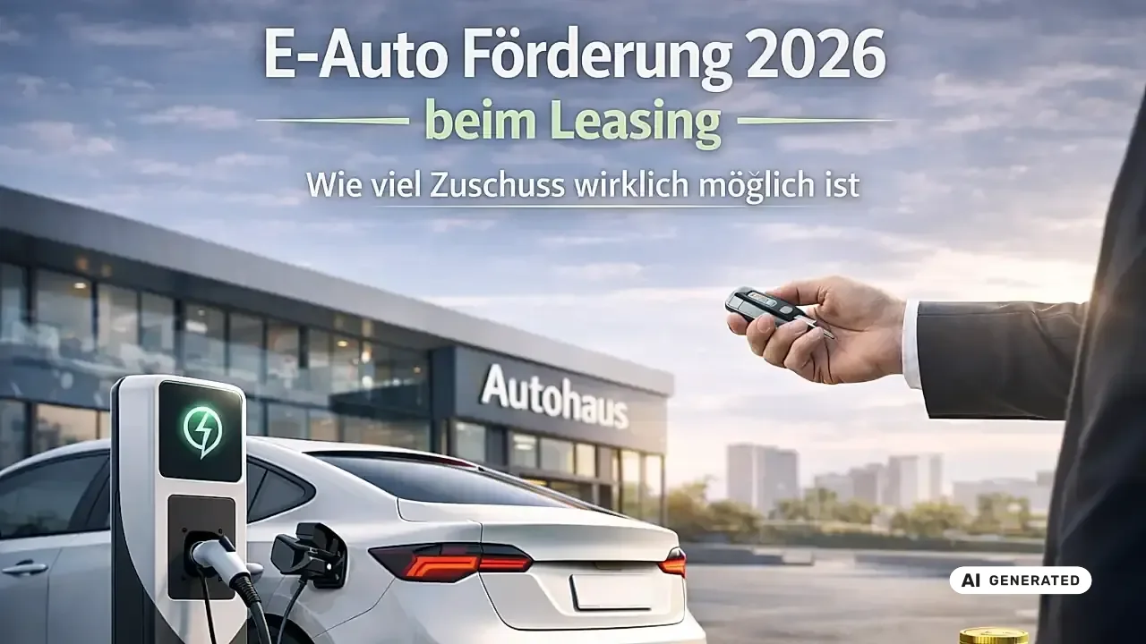 E-Auto-Förderung 2026 Antrag: Fristen, Unterlagen, Haltedauer & Leasing einfach erklärt