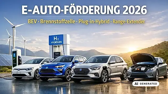 E-Auto-Förderung 2026: Welche Fahrzeuge sind förderfähig?