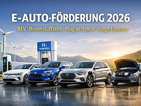 E-Auto-Förderung 2026: Welche Fahrzeuge sind förderfähig?