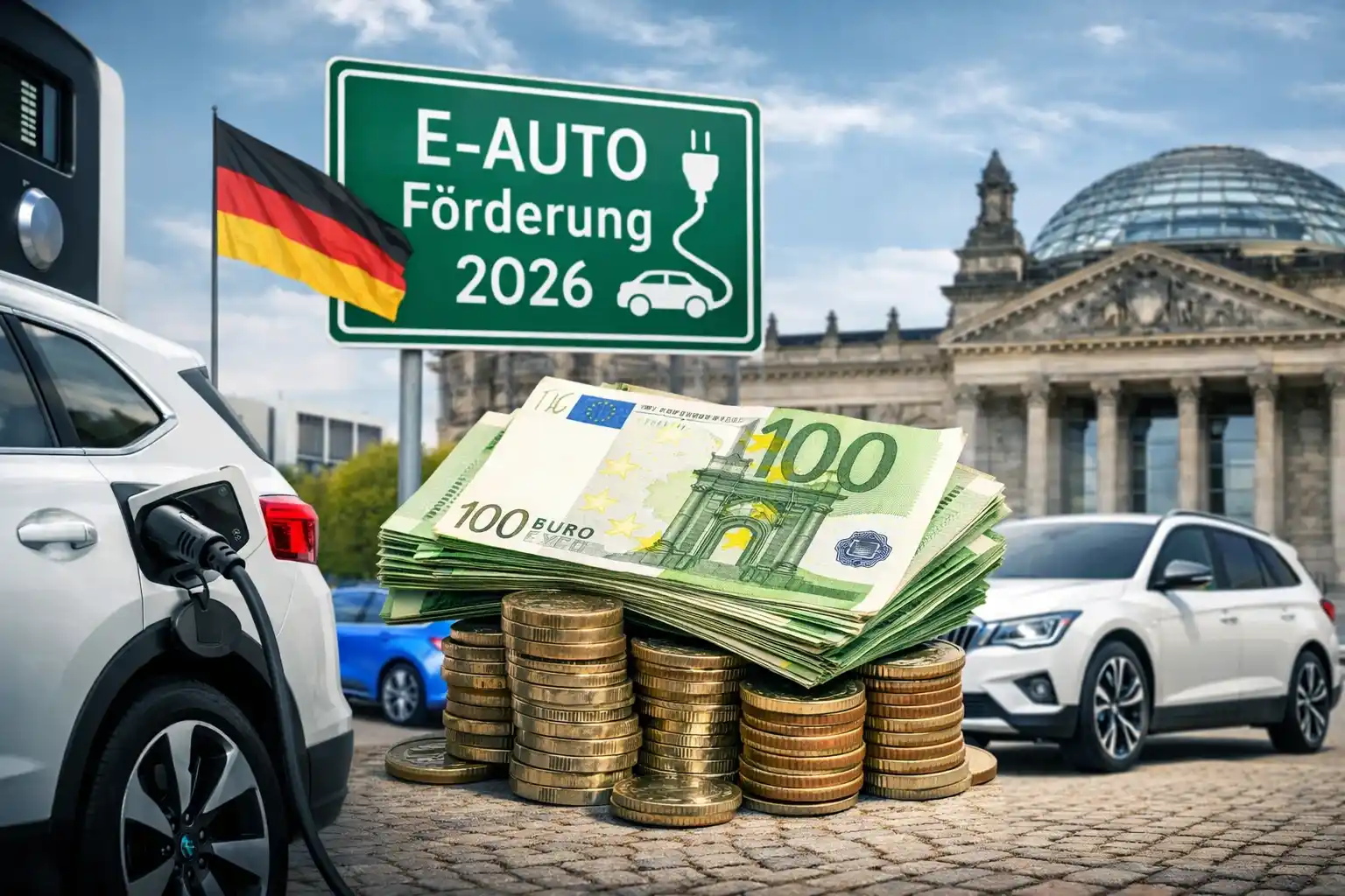 Neue E-Auto-Förderung 2026 in Deutschland: Zuschüsse bis 6.000 Euro