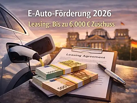 E Auto Förderung 2026 beim Leasing erklärt