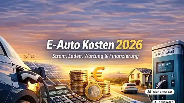 E-Auto Kosten 2026: Strom, Versicherung, Wartung und Wertverlust im Überblick