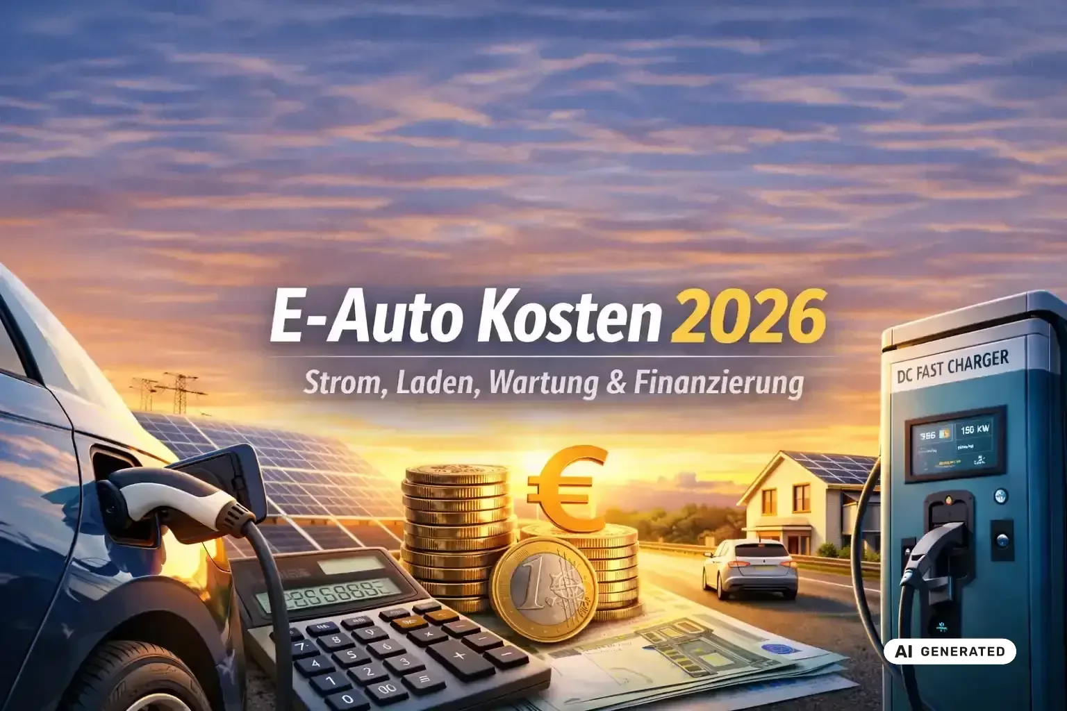 E-Auto Kosten 2026: Strom, Versicherung, Wartung und Wertverlust im Überblick