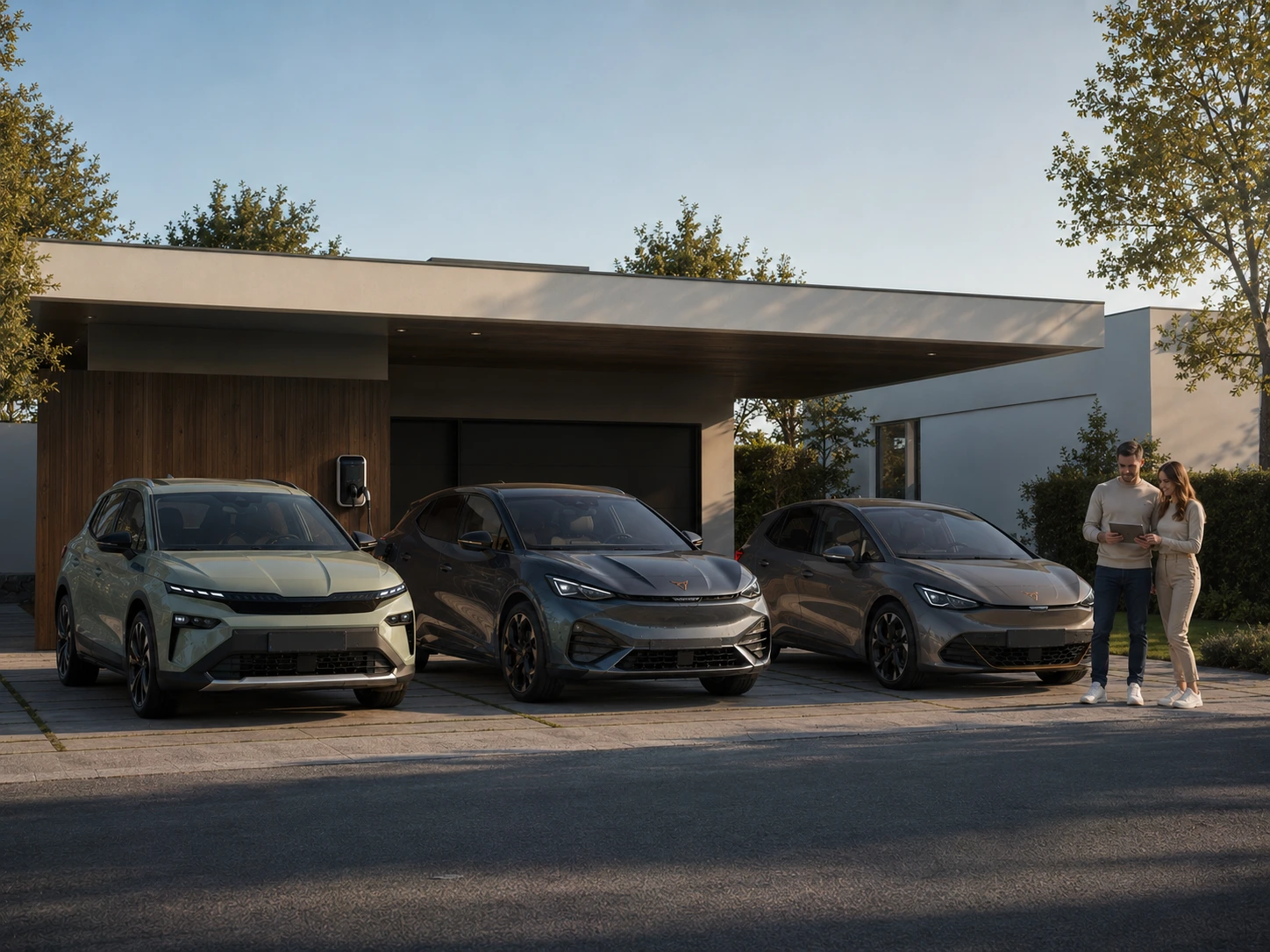 E-Auto-Versicherung 2026 — Typklassen, Kosten und Akku-Schutz für Skoda Enyaq, Elroq, SEAT Leon, CUPRA Born und Tavascan im Überblick