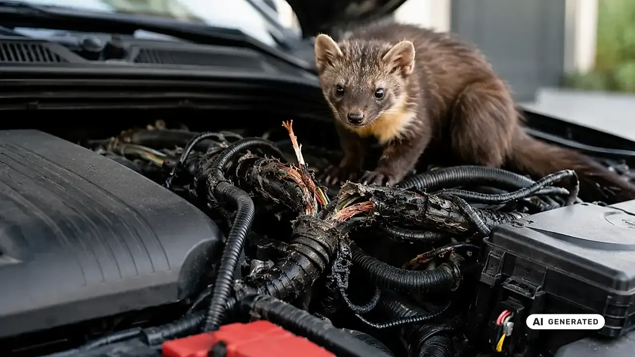 Marderschaden am Auto: woran du ihn erkennst und was in den nächsten Stunden zählt