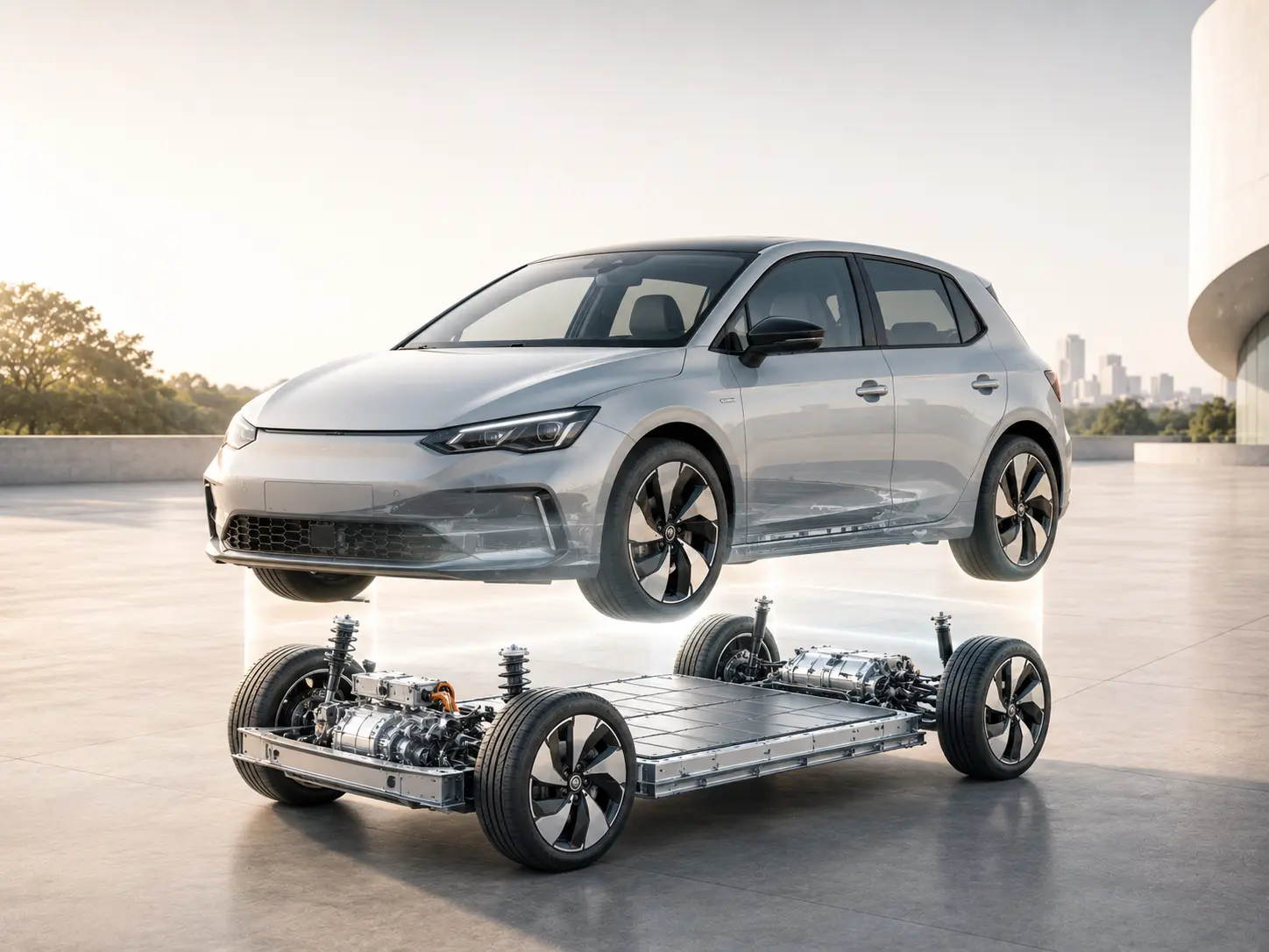 MEB+ Plattform erklärt: die gemeinsame Elektro-Basis von Škoda Epiq, VW ID.Polo und Cupra Raval