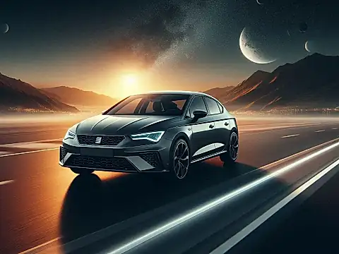 Der neue SEAT Leon 2026 Sportstourer als e-Hybrid beim Laden an einer Wallbox – Symbol für die neue elektrische Reichweite.
