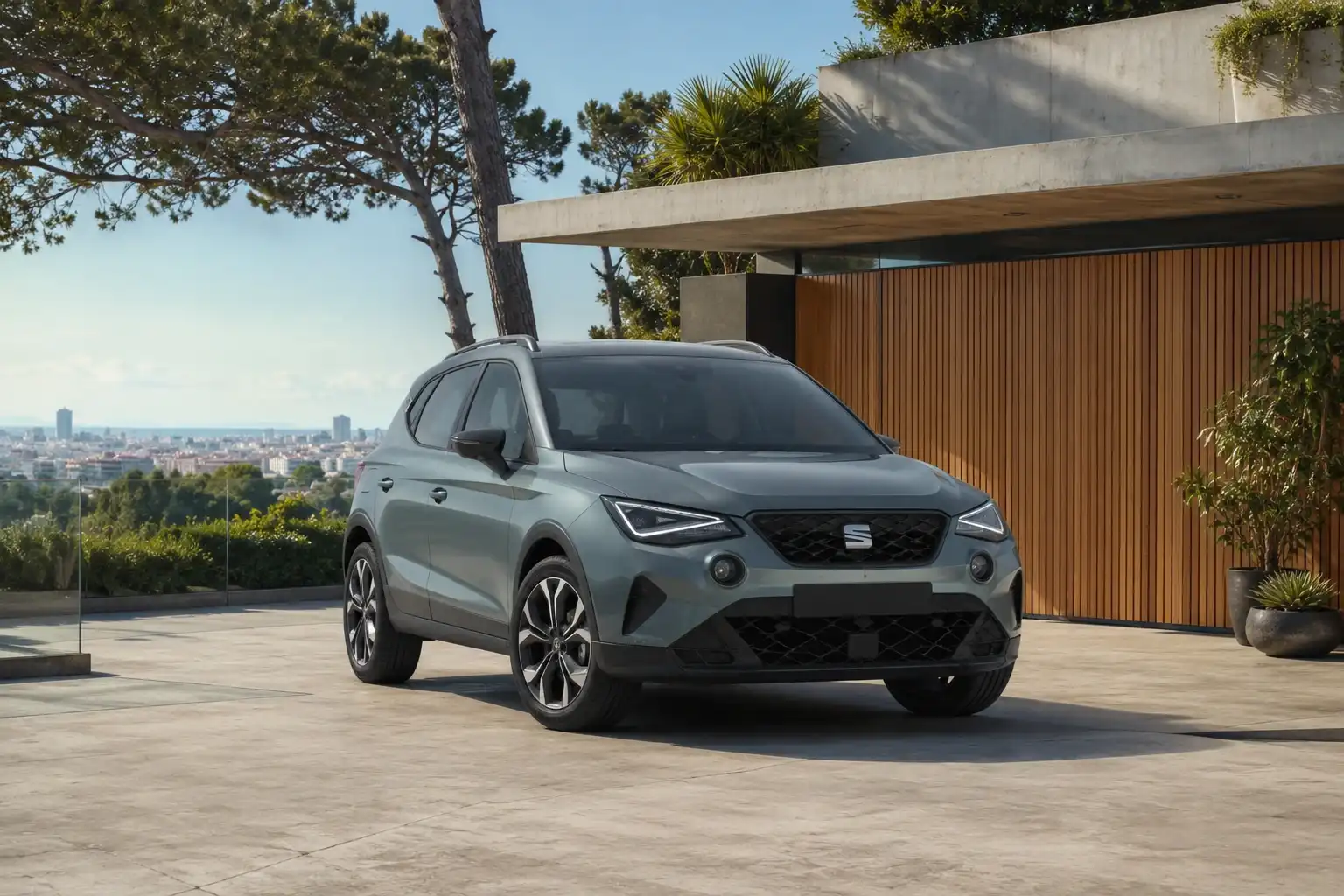 Die neuen SEAT Modelle 2026: Arona und Ibiza Facelift nebeneinander in einer urbanen Kulisse als klares Zeichen für die Zukunft der Marke