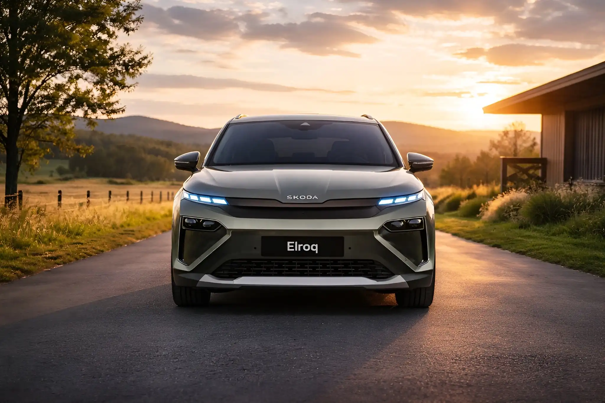Škoda Elroq 2027 mit neuen Funktionen wie V2L, Frunk, One Pedal Driving und Digital Key