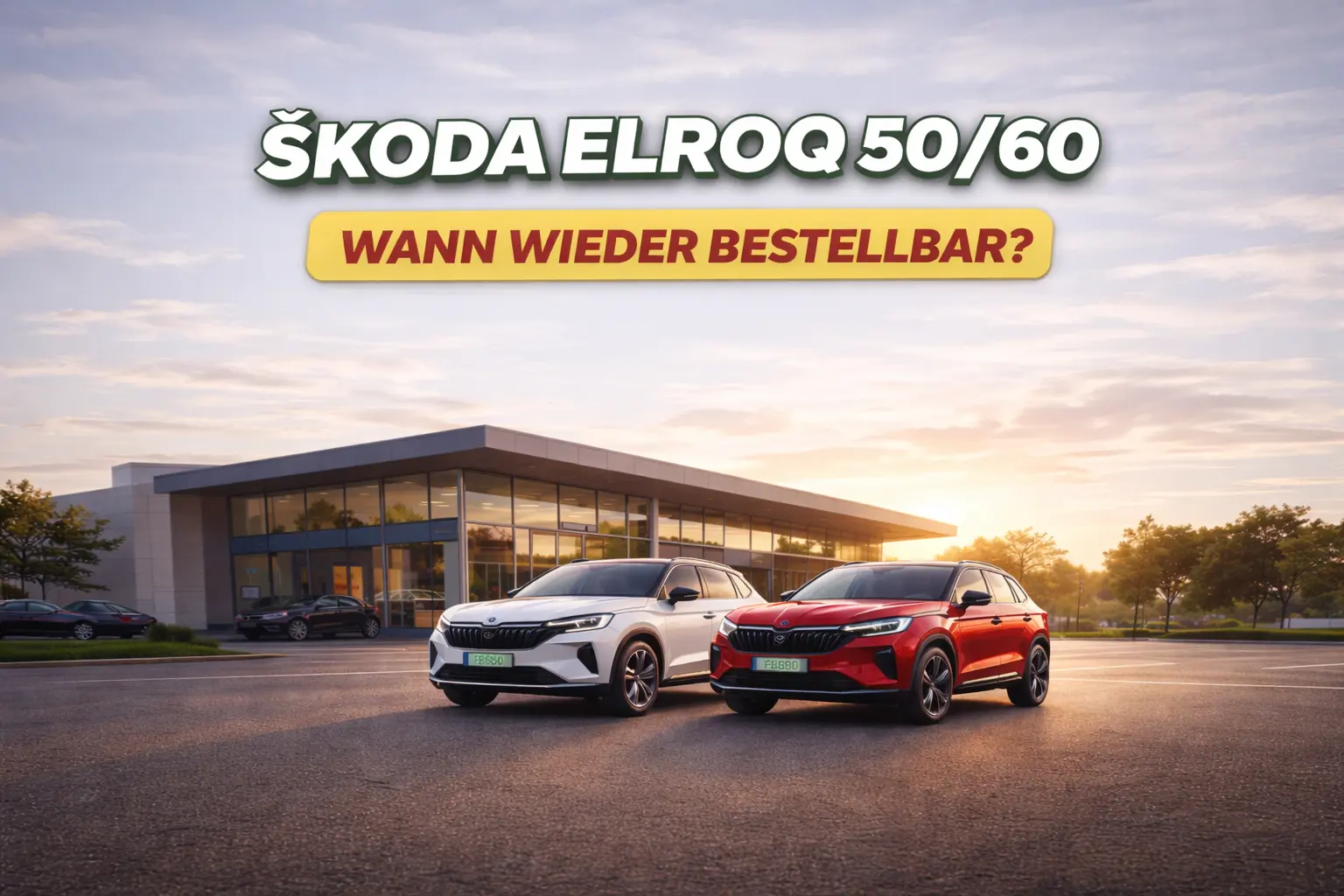 Škoda Elroq Bestellstopp 2026: Elroq 50/60 wieder bestellbar (Überblick)