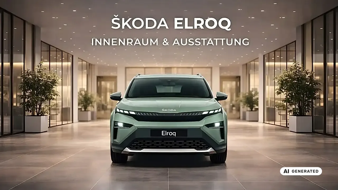 Škoda Elroq Sportline Ausstattung: Was serienmäßig dabei ist