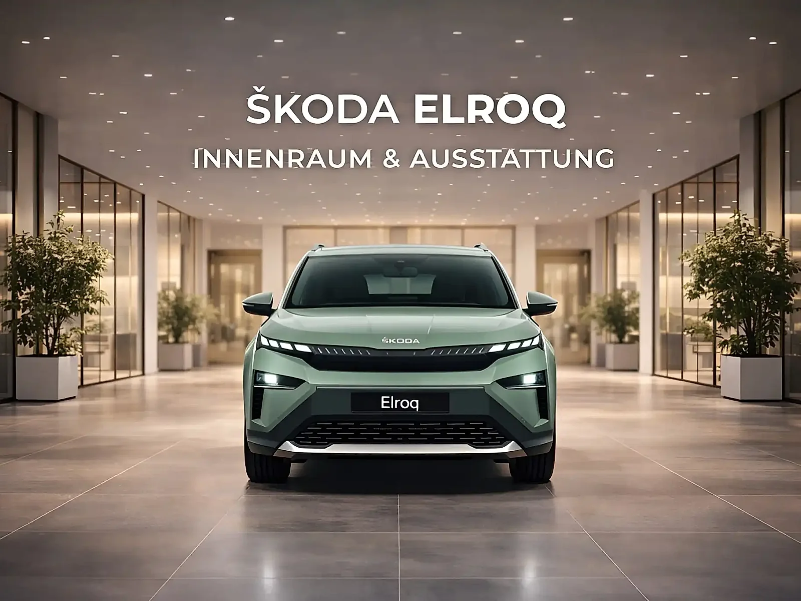 Škoda Elroq Innenraum und Sportline 2026 – Cockpit, Ausstattung und sportliche Einordnung