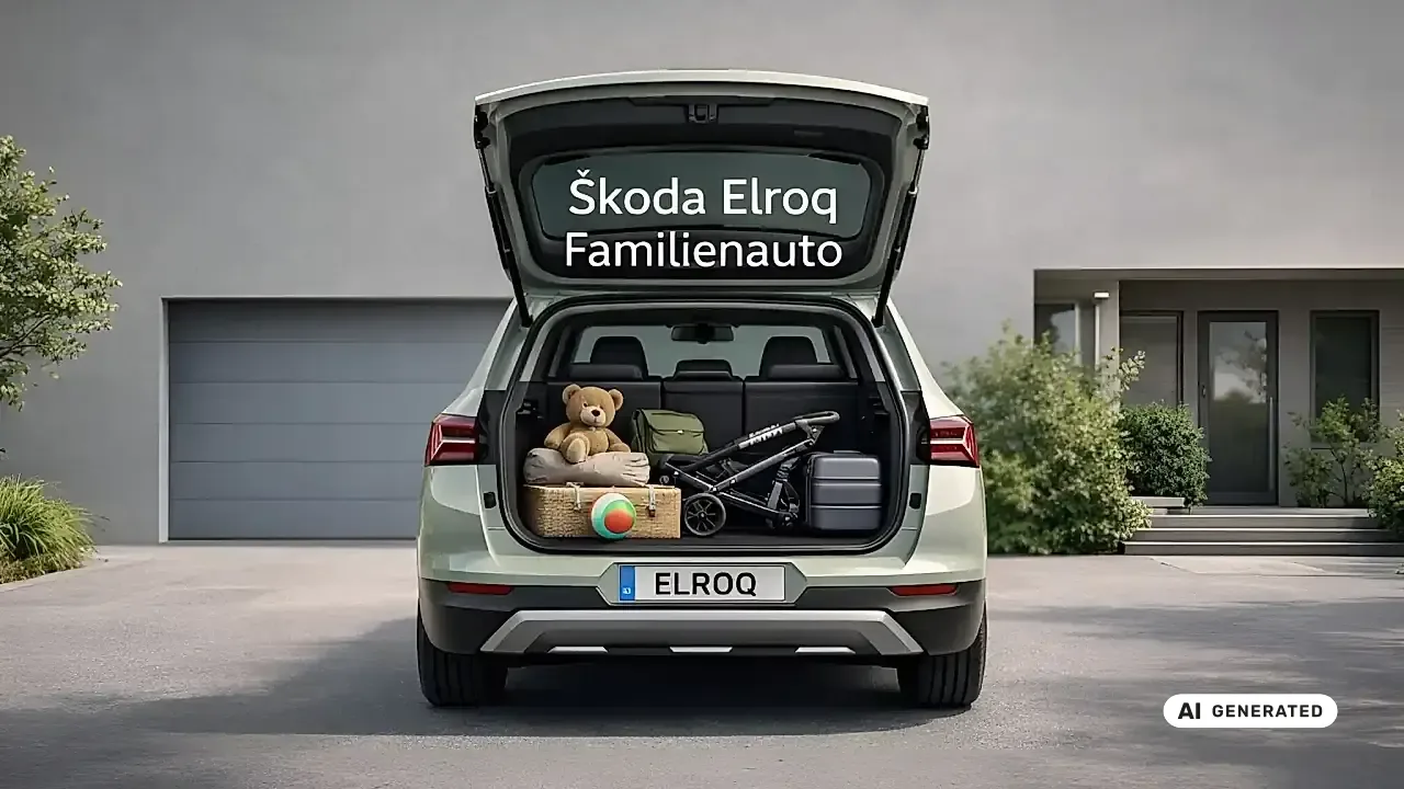 Škoda Elroq Kofferraumvolumen: 470 Liter — was das im Alltag wirklich bedeutet
