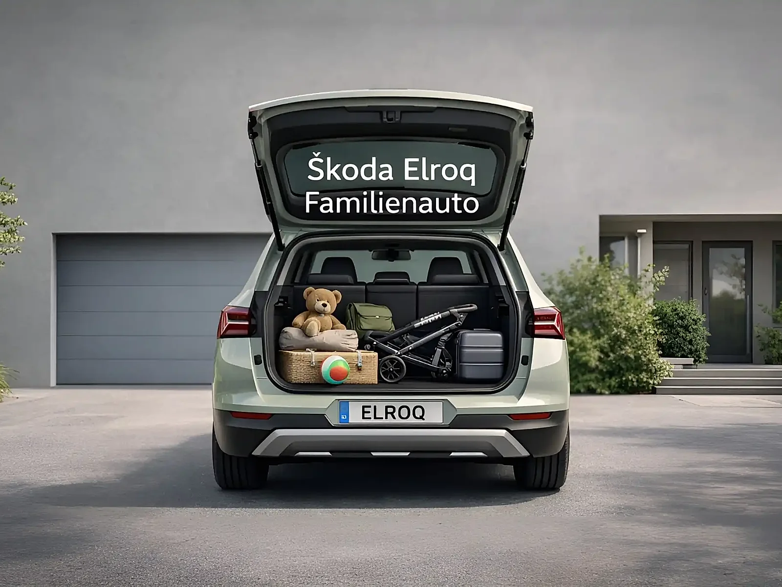 Škoda Elroq Kofferraum und Maße 2026 – Platzangebot und Familienauto-Check