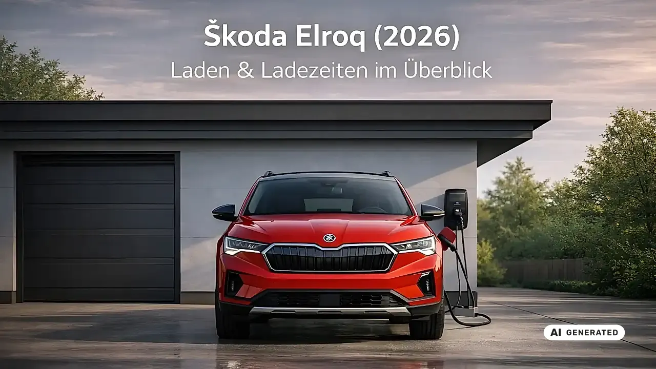 Škoda Elroq laden: Ladezeit, Wallbox und was 22 kW bringen