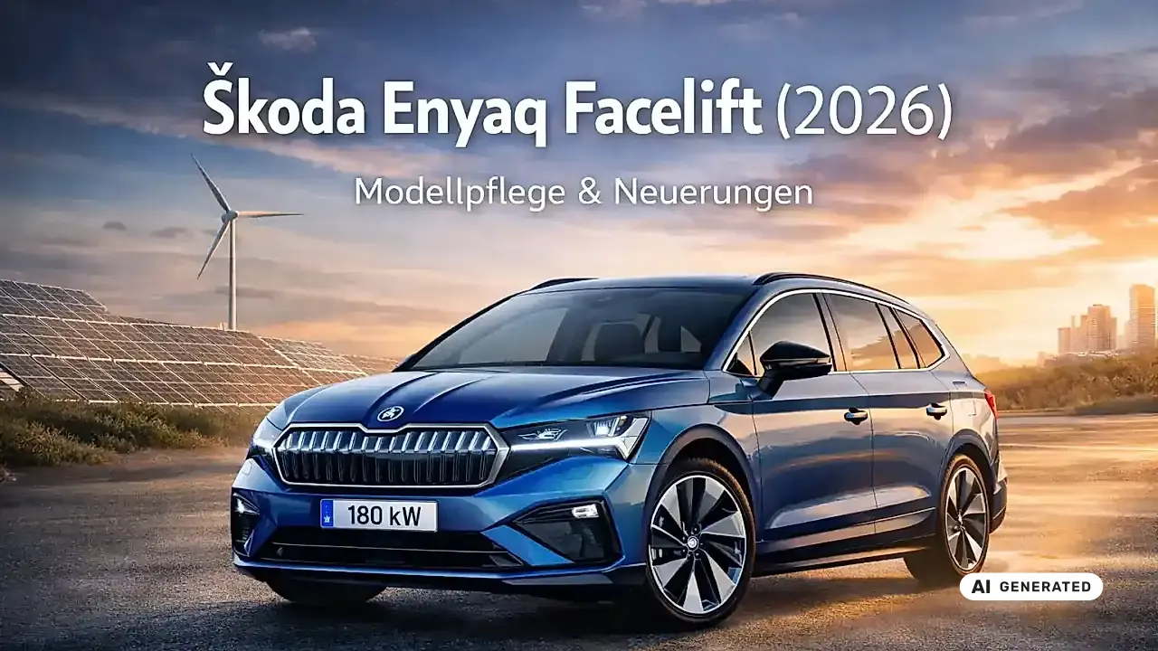 Škoda Enyaq Facelift (2026): Alle Infos zur Modellpflege – Reichweite, Laden, Preis, Unterschiede & Kauf-Check