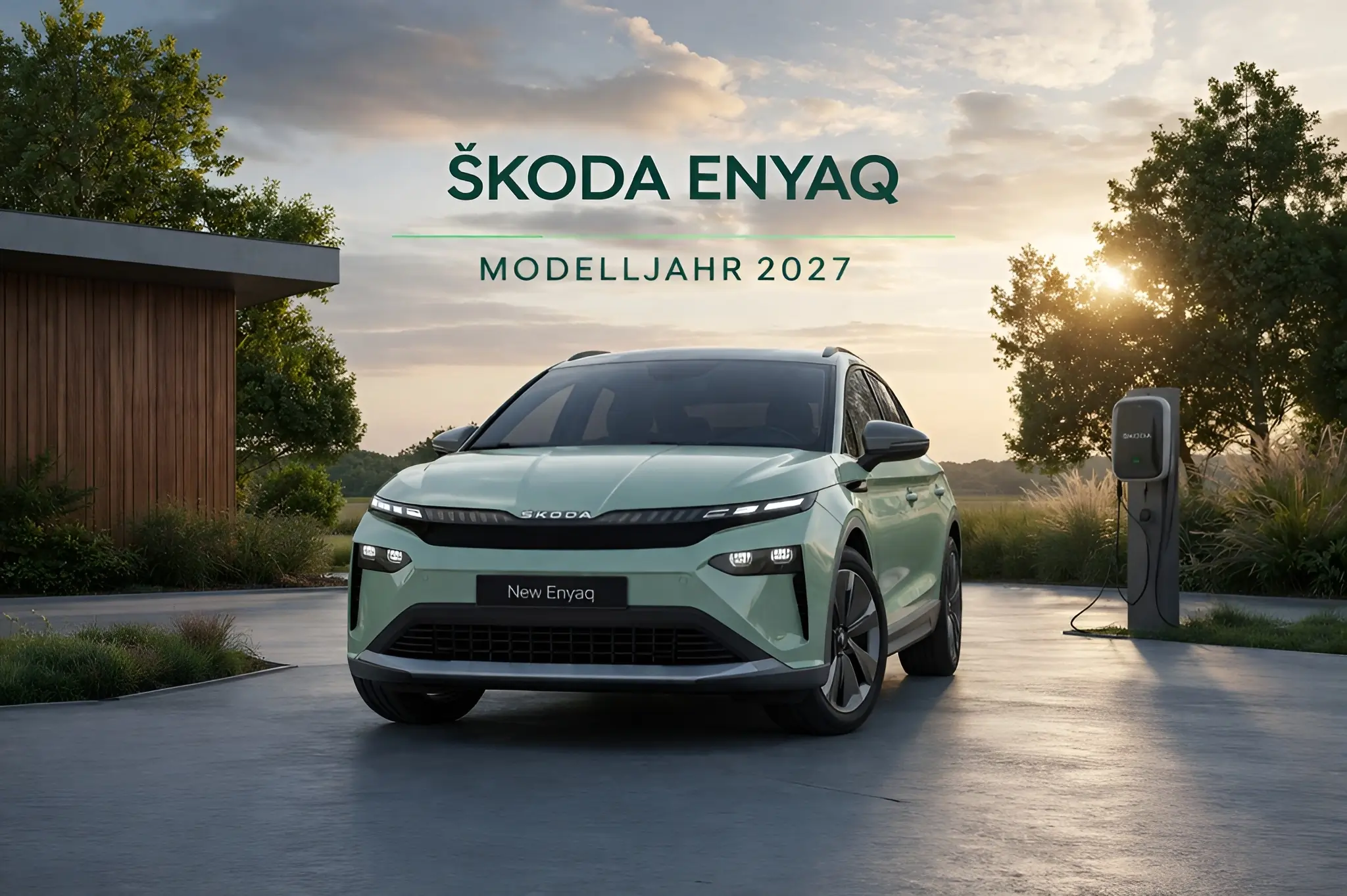 Škoda Enyaq Modelljahr 2027 mit neuen Funktionen, Enyaq 60 und geplantem Bestellstart in Deutschland