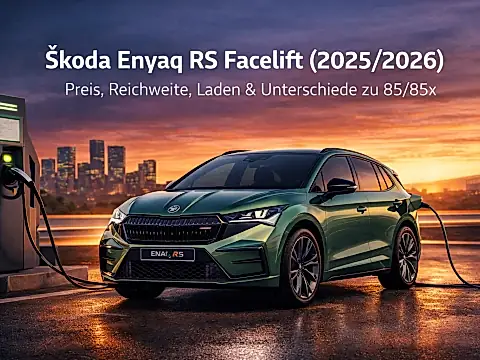 Škoda Enyaq RS Facelift (Teaser)