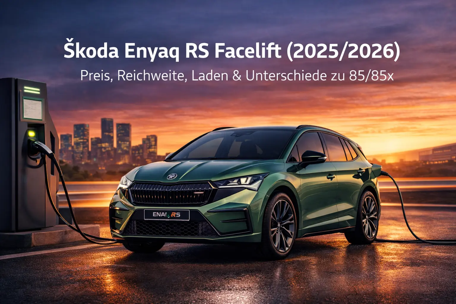 Škoda Enyaq RS Facelift (Teaser)