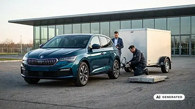Skoda Epiq Anhängerkupplung mit Fahrradträger – Anhängelast und Zugfahrzeug 2026