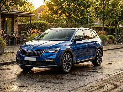 Skoda Epiq 2026 Innenraum mit Cockpit-Display und Selection-Ausstattung — Wärmepumpe, Garantie und Komfort im Überblick