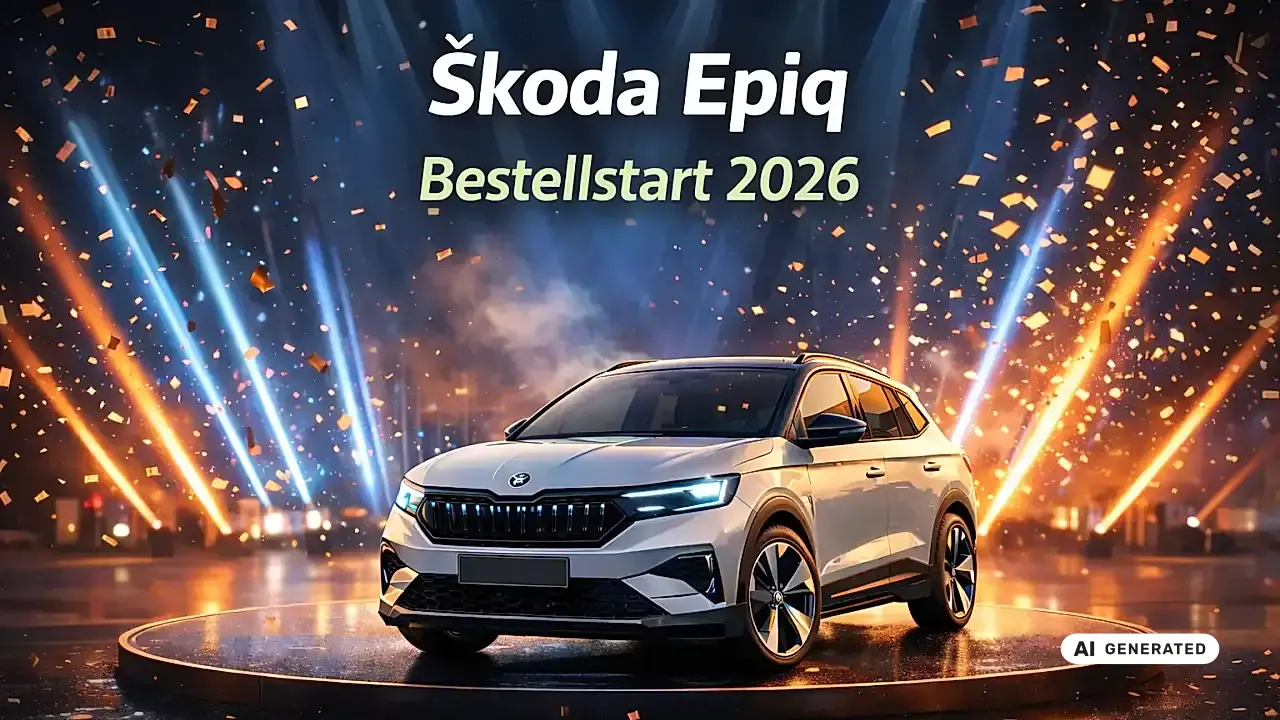 Škoda Epiq Bestellstart (2026): Der 55 sofort, der 35 und 40 ab September