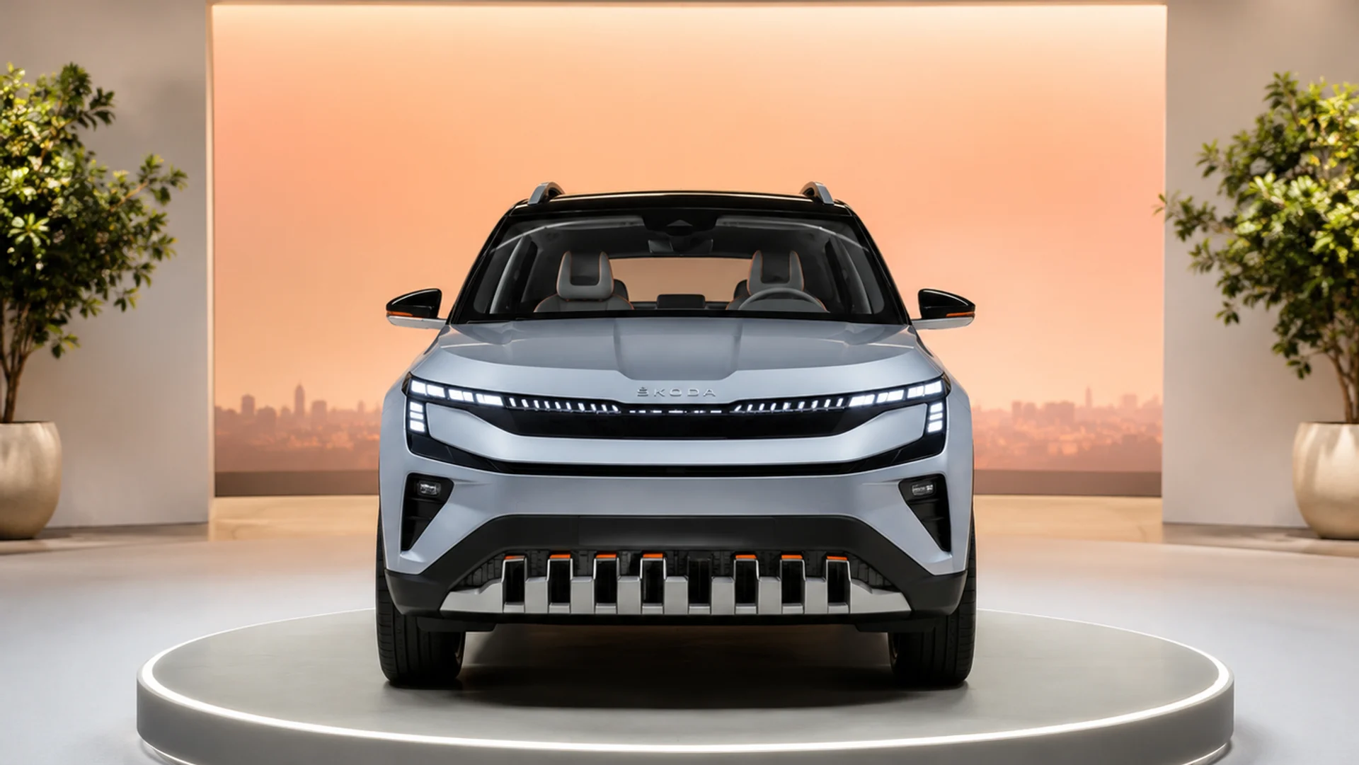 Škoda Epiq: Die First Edition setzt auf dieser Basis Akzente in Navajo Orange und 20-Zoll-Räder
