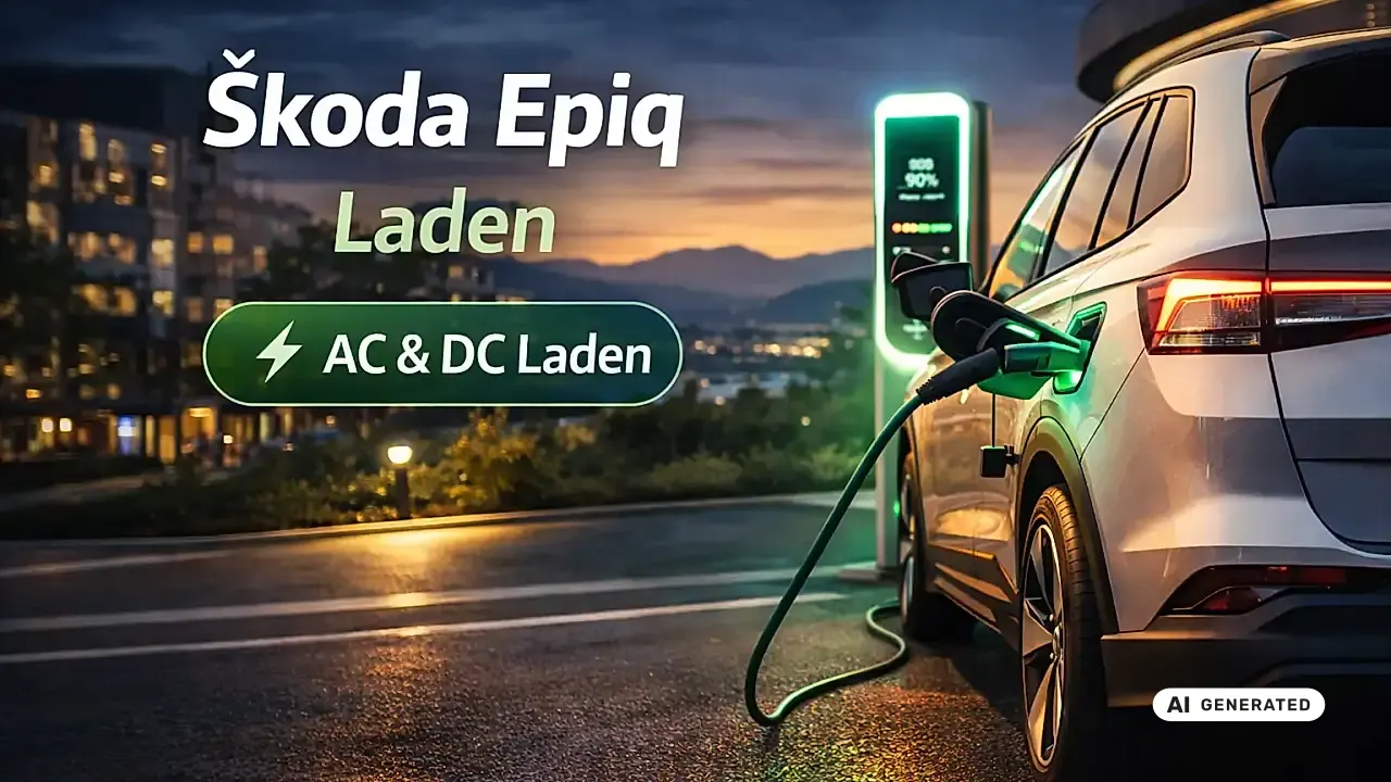 Škoda Epiq laden (2026): Ladeleistung, Ladezeit und Wallbox