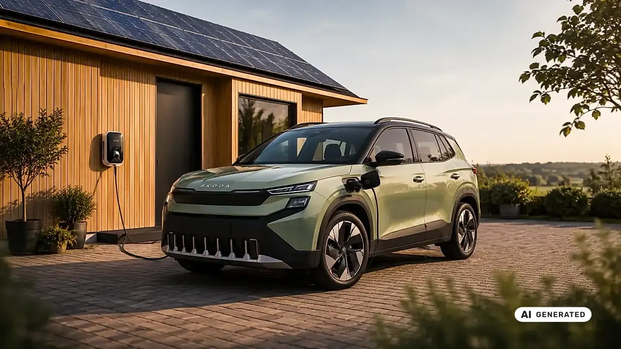 ŠKODA Epiq mit Photovoltaik laden 2026: Solarstrom, Eigenverbrauch und was er wirklich spart