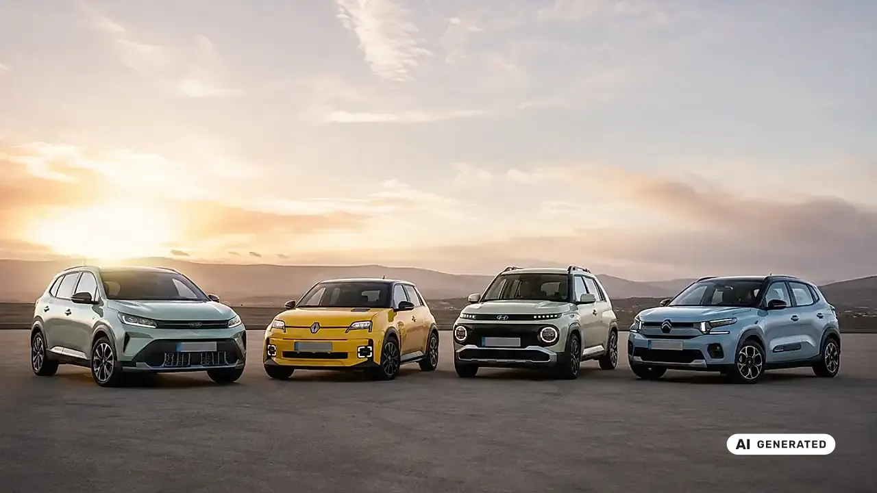 Škoda Epiq Vergleich 2026: Renault 5, Hyundai Inster und Citroën ë-C3 im Test