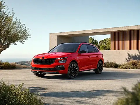 ŠKODA Kamiq Monte Carlo: sportliche Topversion mit schwarzen Design-Akzenten