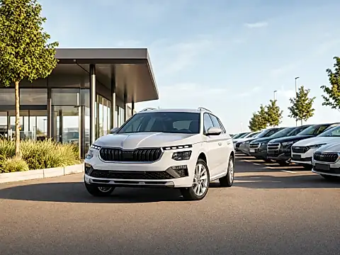 ŠKODA Kamiq als Tageszulassung: City-SUV mit Tagesrabatt beim Händler in Wiesloch