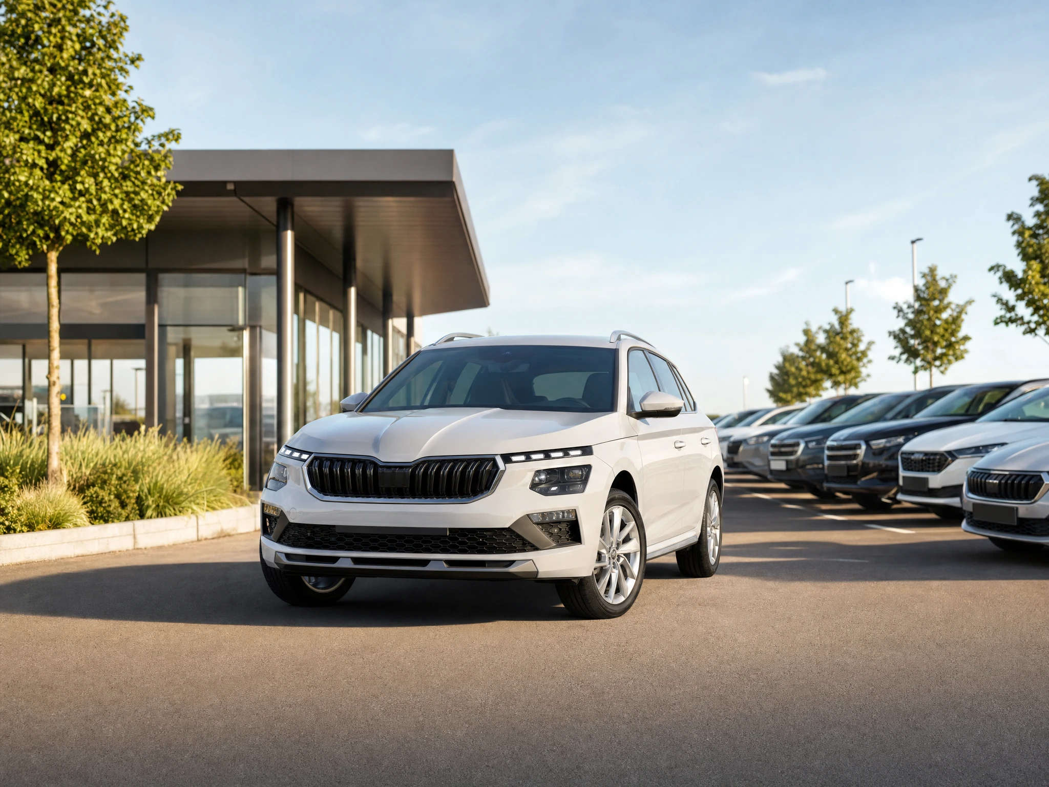 ŠKODA Kamiq als Tageszulassung: City-SUV mit Tagesrabatt beim Händler in Wiesloch