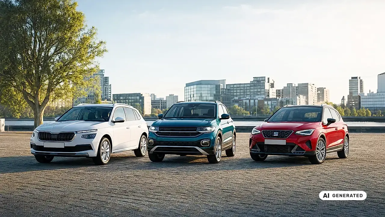 ŠKODA Kamiq vs. VW T-Cross vs. SEAT Arona: welches City-SUV passt zu Ihnen?
