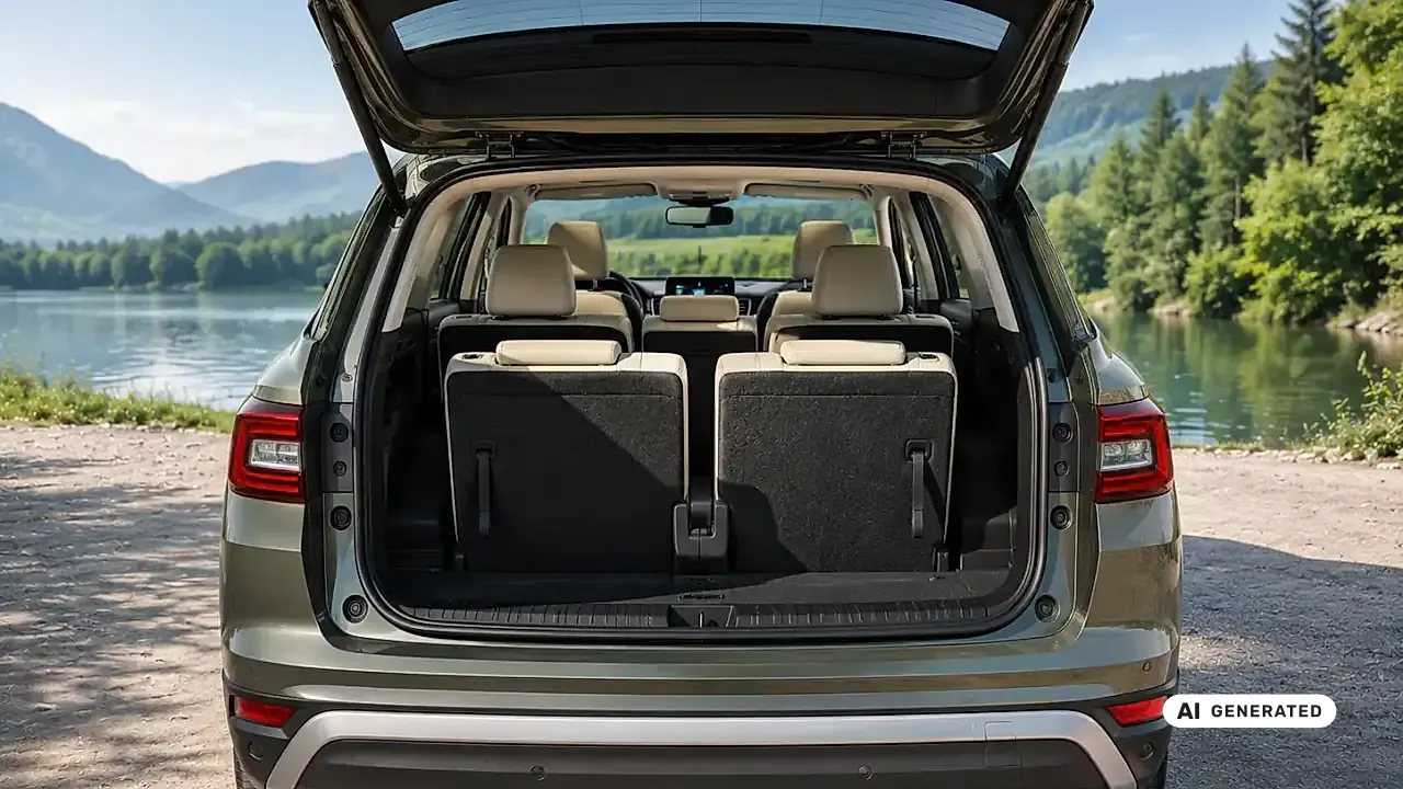 ŠKODA Kodiaq als 7-Sitzer: Kofferraum, Maße und Platz im Alltag
