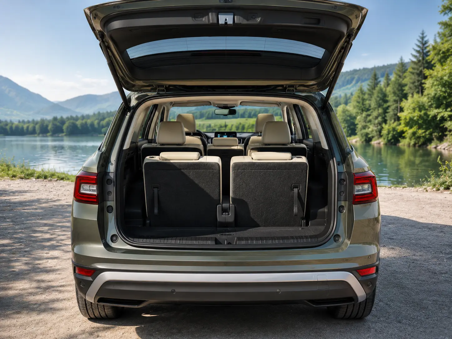 ŠKODA Kodiaq als 7-Sitzer: Kofferraum, Maße und Platz im Alltag