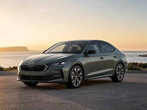 Skoda Octavia Combi Modelljahr 2026 nach Facelift in der Seitenansicht -- Bestseller-Kompakter bei Bellemann in Wiesloch